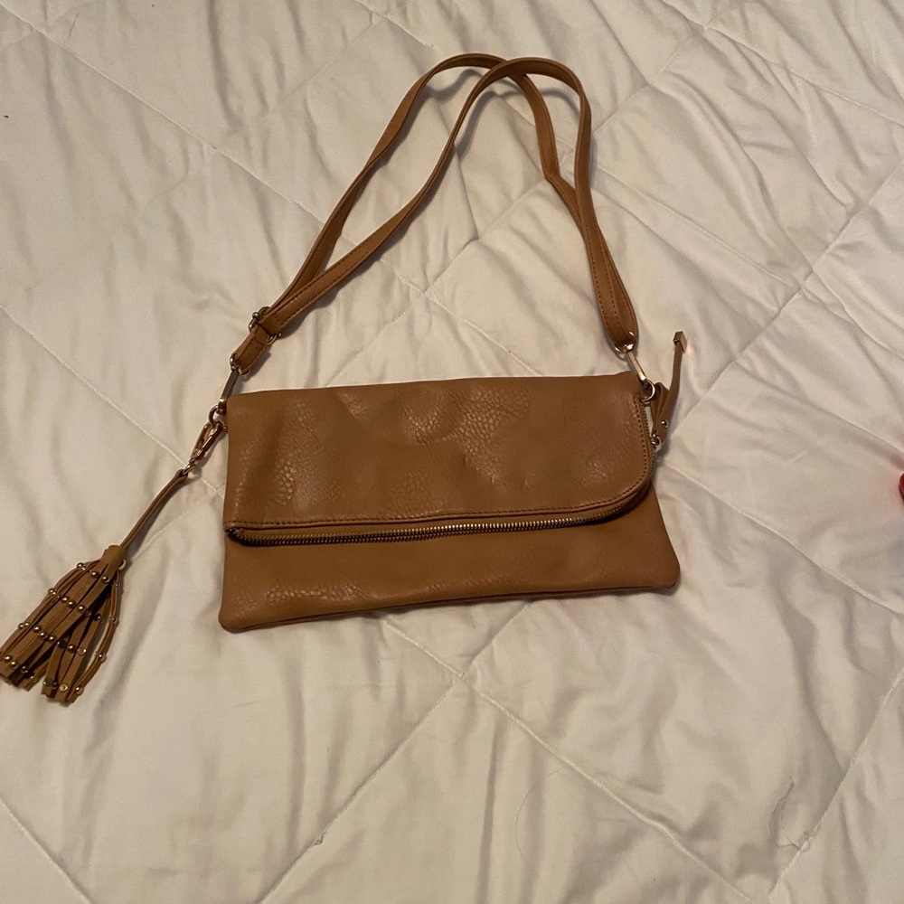 Brown handbag